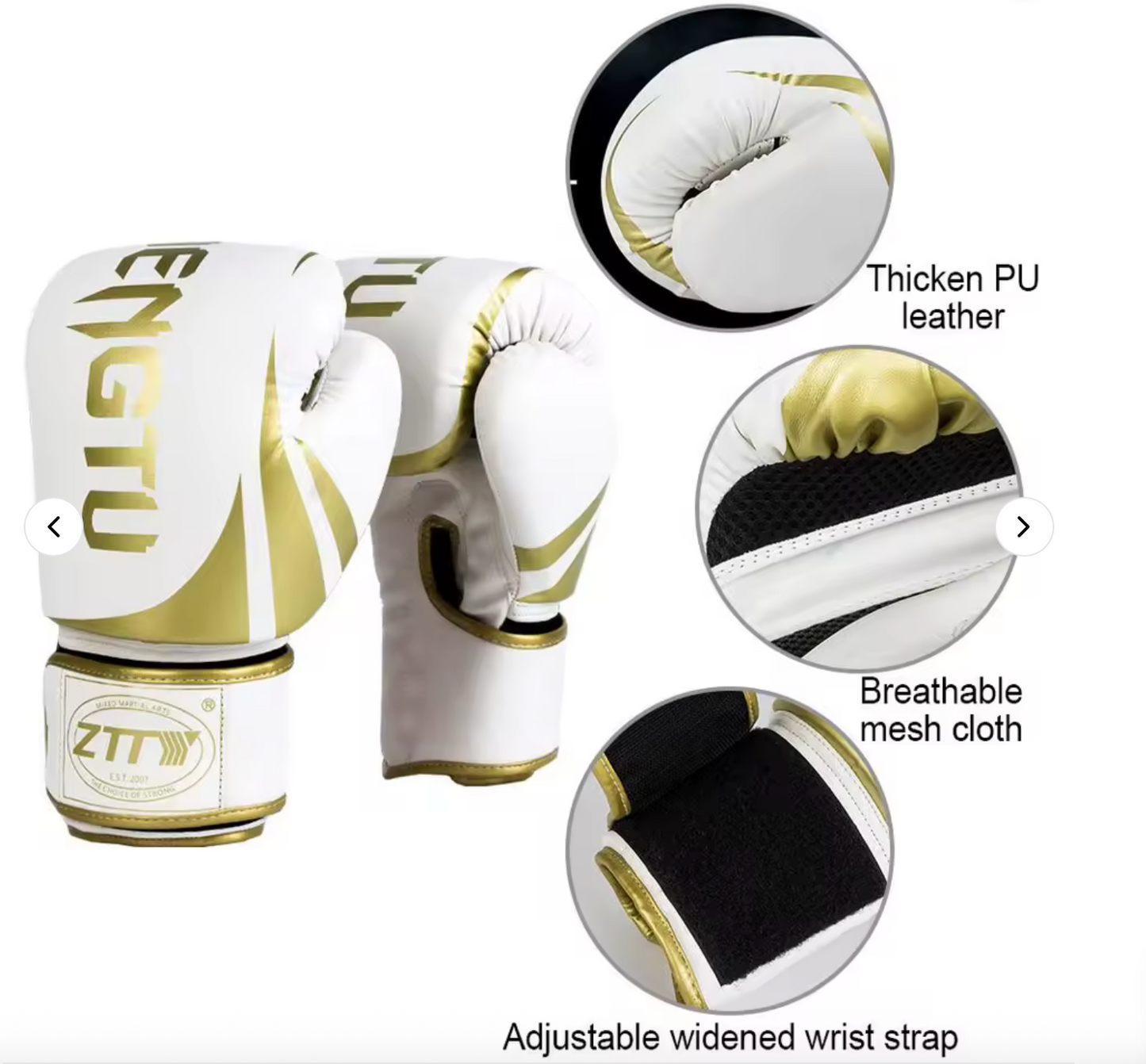 Guantes de Box Profesionales | 10oz • 12oz • 14oz • 16oz